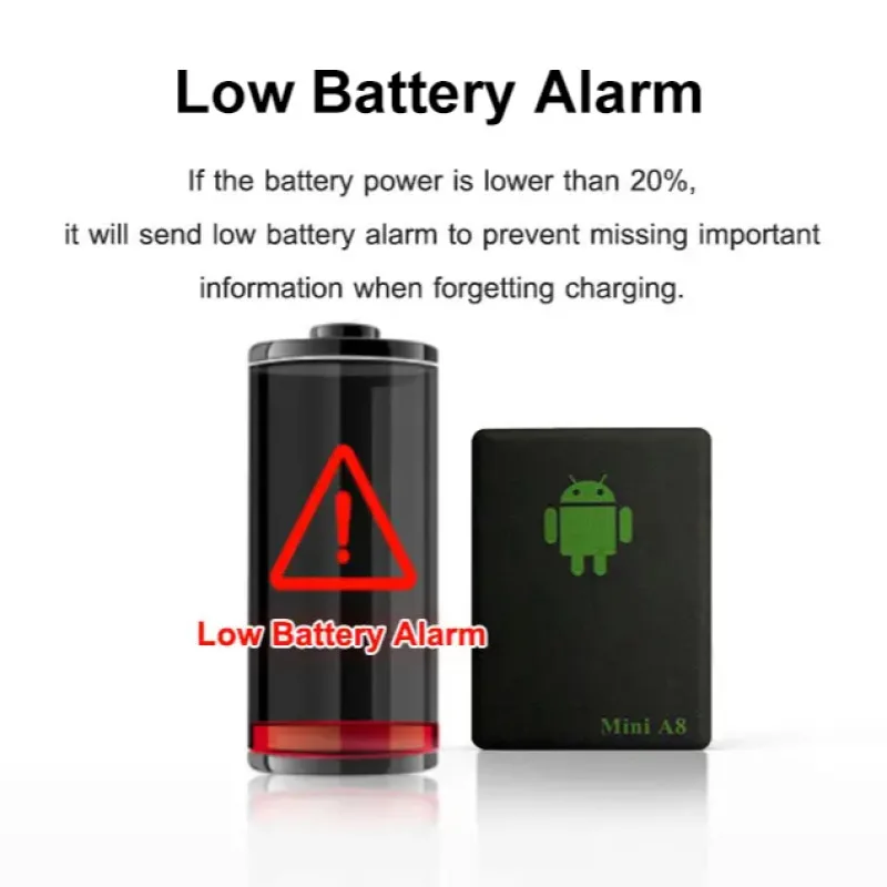 GPS Tracker A8 GPS Locator Accurate Positioning Portable Suitable For Anti-Loss Devices