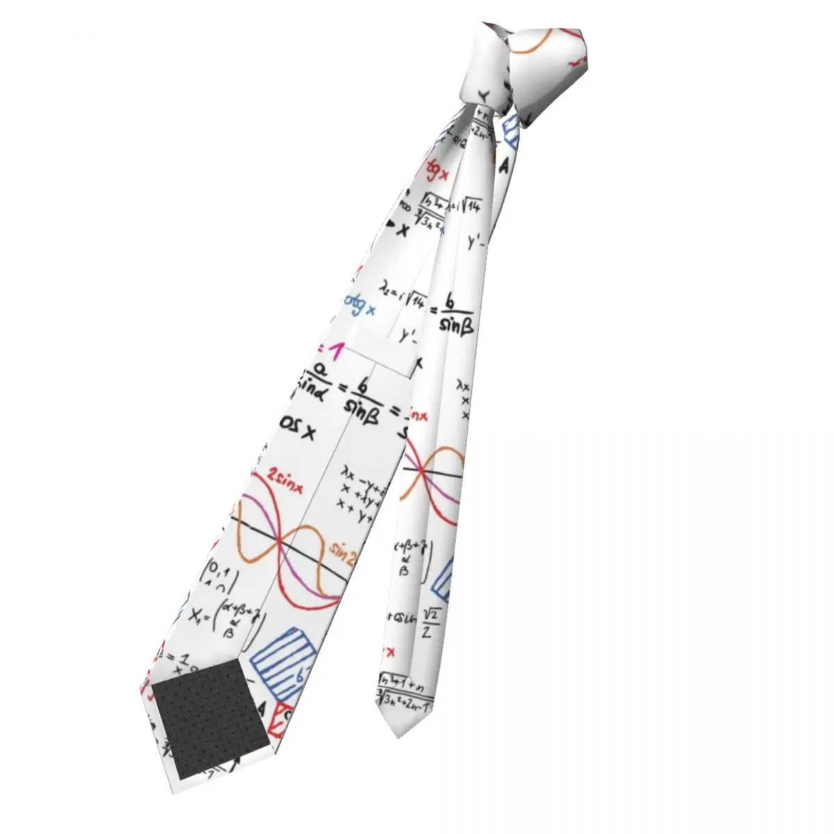 Математика Формули Числа Мъжки вратовръзки Ежедневни полиестерни 8 см вратовръзка за мъжки аксесоари Вратовръзка Сватбени аксесоари Бизнес
