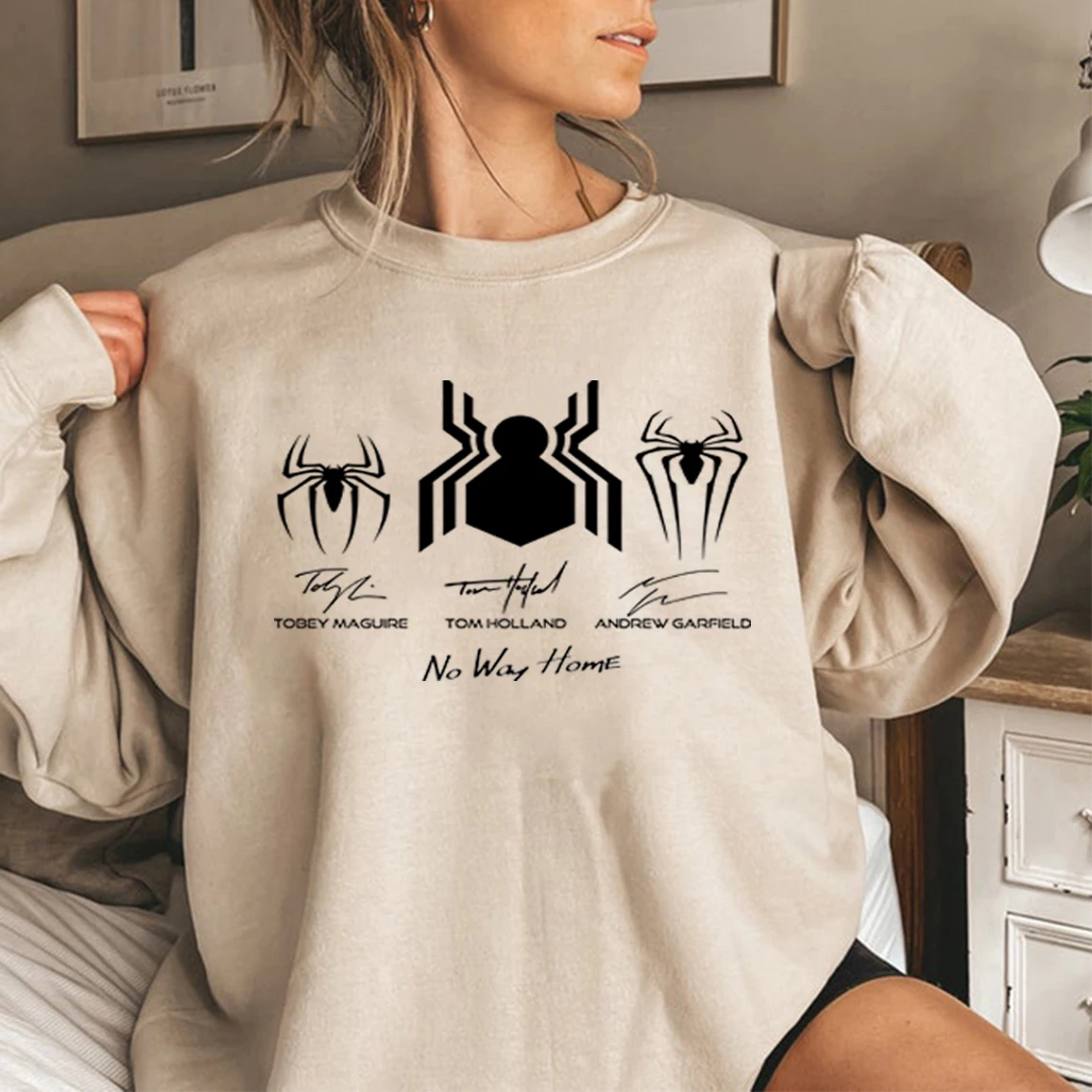 No Way Sweter Rumah Peter Parker Hoodie Kaus Tom Holland Unisex