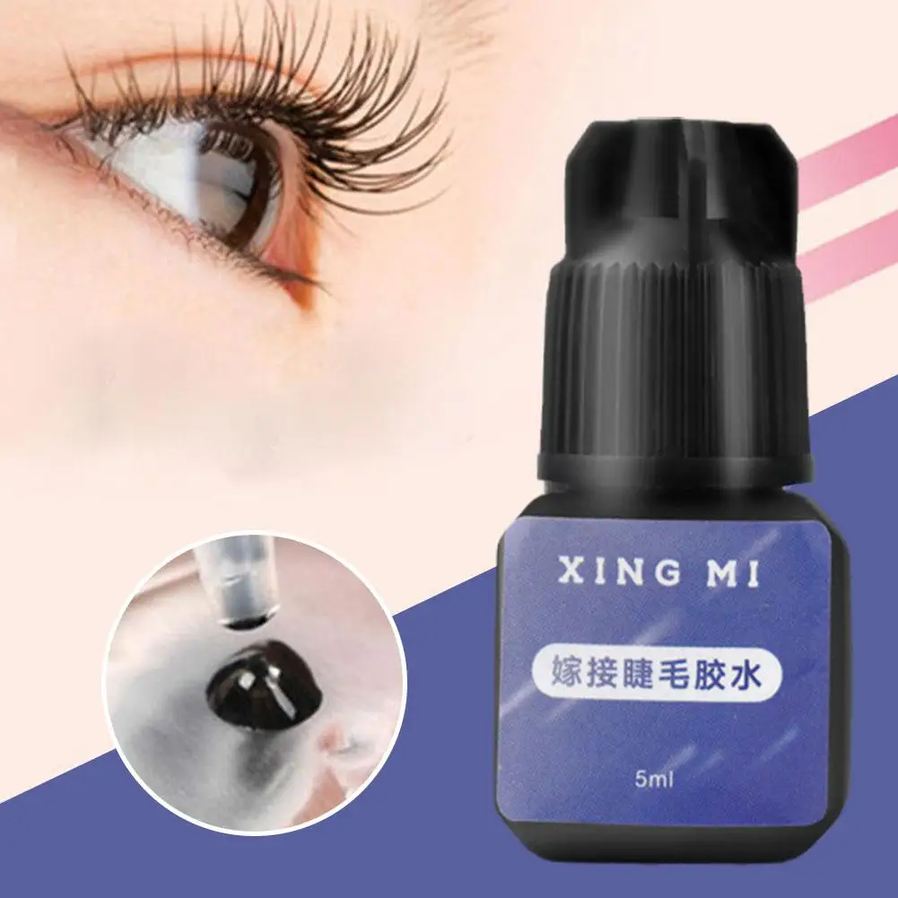 

Waterproof Eyelashes Extension Glue Long Lasting Grafting Black No Drying Adhesive Lashes Irritant Glue Glue Quick Tools Ma W9O4