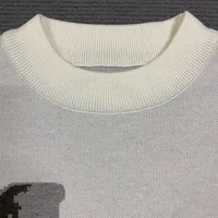 Women's Knitting Gothic Print Pattern O Neck Pullover Sweater Streetwear Girls Oversized Harajuku Knitwear Y2k Sweaters - Image 4