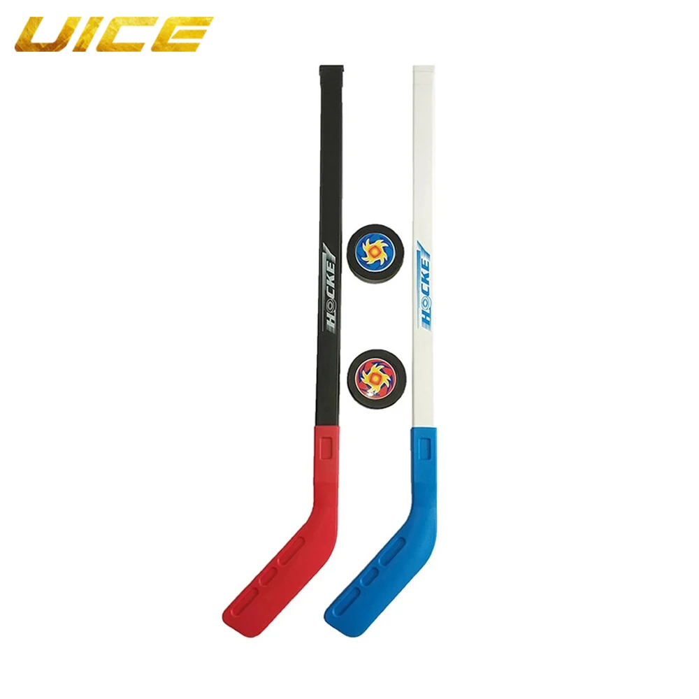 Ice Hockey Stick 4pcs/set Kids Children Winter Ice Hockey Stick Training Tools 2xSticks 2xBalls Winter Sports Toy Fits 2