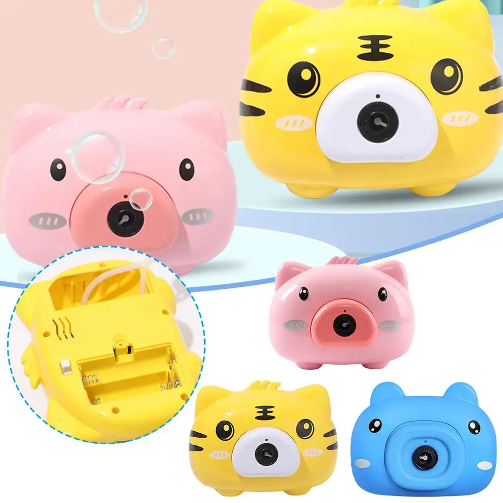

Chilren Outdoor Toy For Girls Boys Children Handle Soap Bubble Maker Toy Kids Automatic Bubble Blowe L0c8