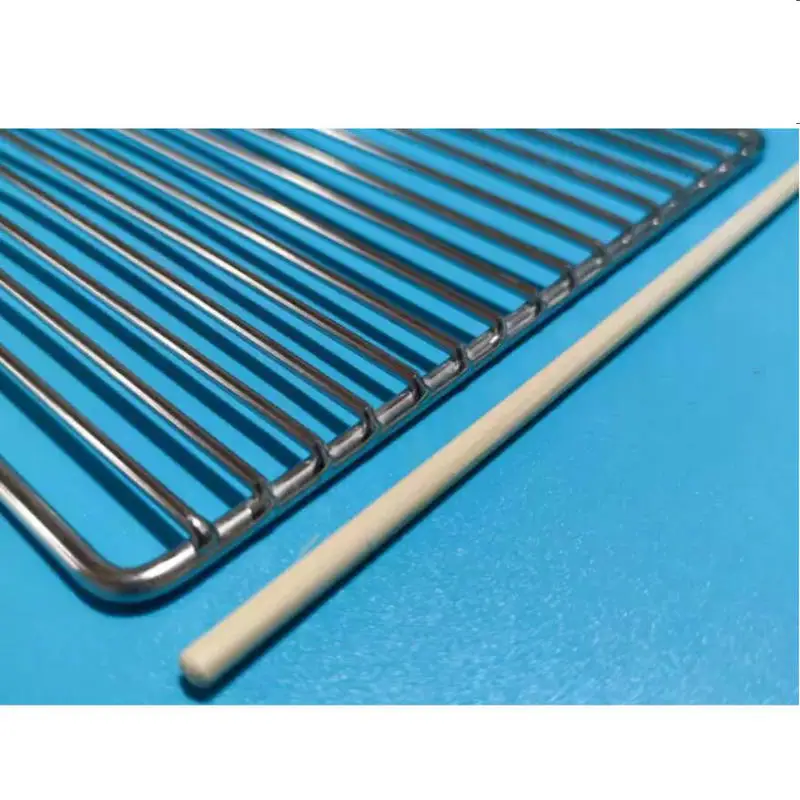 HQ GM01 Stainless Steel Food Grade 15/35/40/45/50/60/70/80/100CM Rectangle BBQ Charcoal Grate Barbecue Grill Wire Grid Mesh Net 5