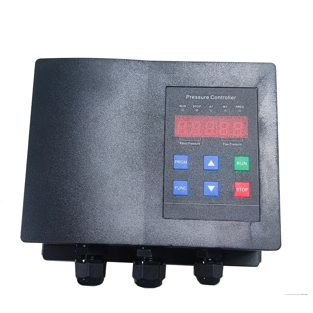 정압 급수 인버터 VFD 단상 출력 3상 220v 380v 컨트롤러 펌프용 주파수 변환기