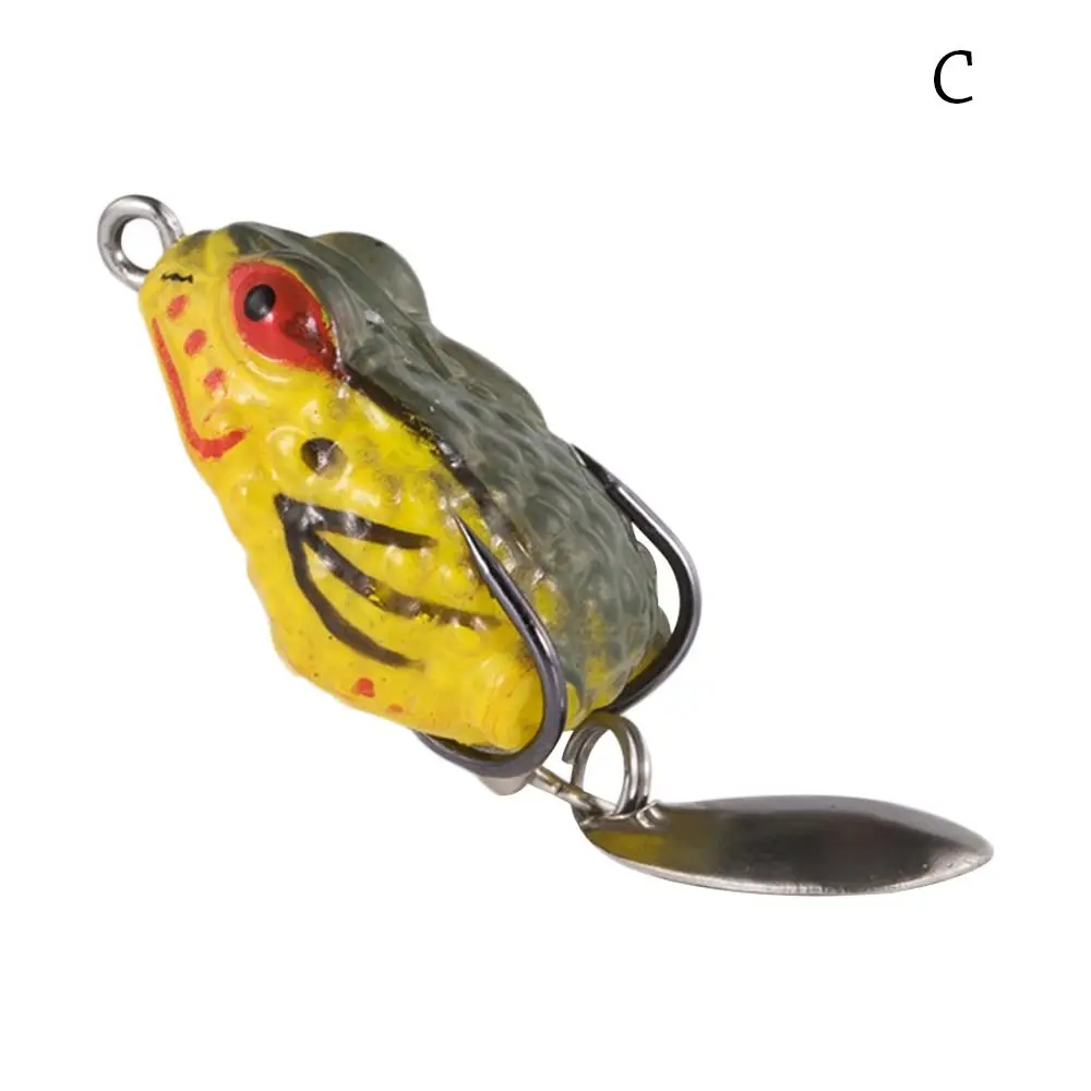 3cm 4.2g 2.5cm 2.8g Snakehead Frog Lure Soft Tube Bait Plastic