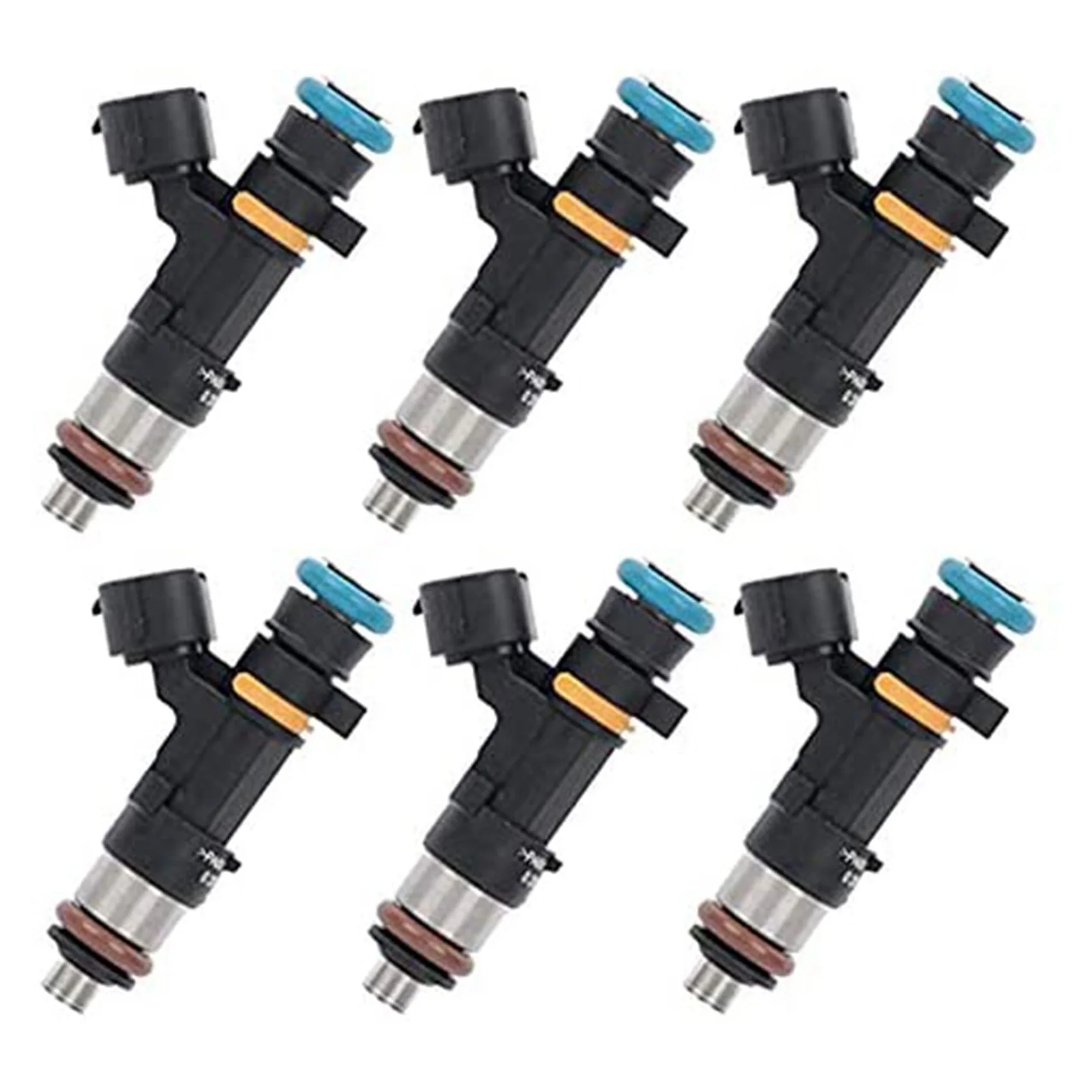 0280158042 1 Set of 6 Fuel Injectors for Nissan Murano 350Z Infiniti