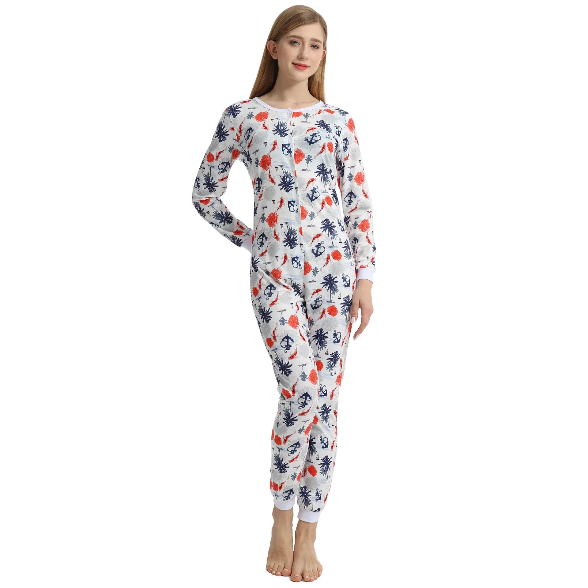 Print Adult Cute Cartoons Onesies Costume For Women Warm Soft Animal Onepieces Pajamas Home Wear Girl Clothes