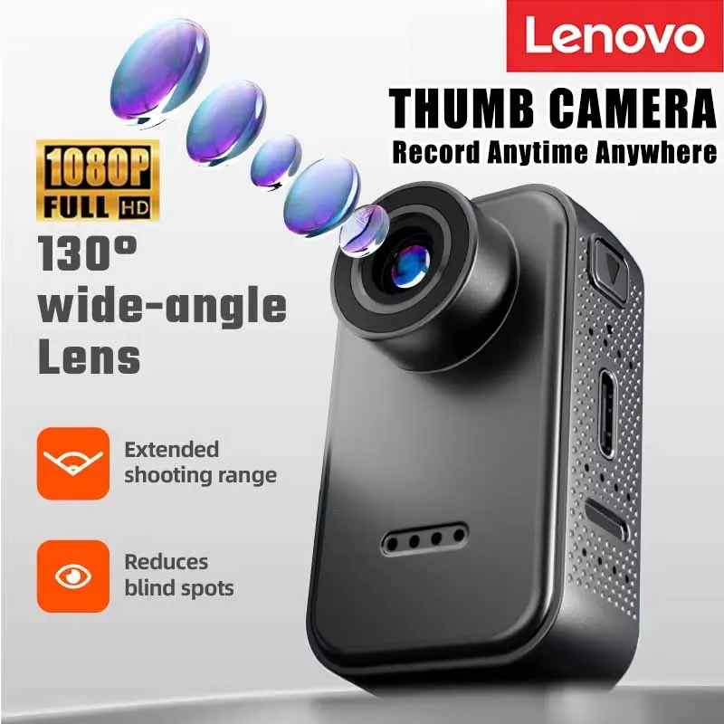 Compact 1080P HD Magnetic Mini Action Camera with Wearable Design