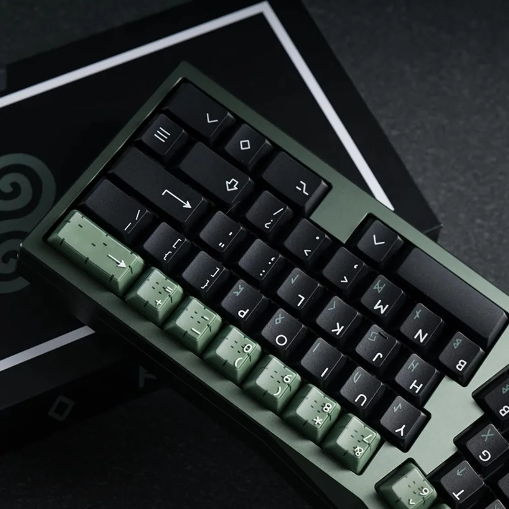 PBTfans Loki Keycap Set ABS Original Custom Black Keyboard Cap