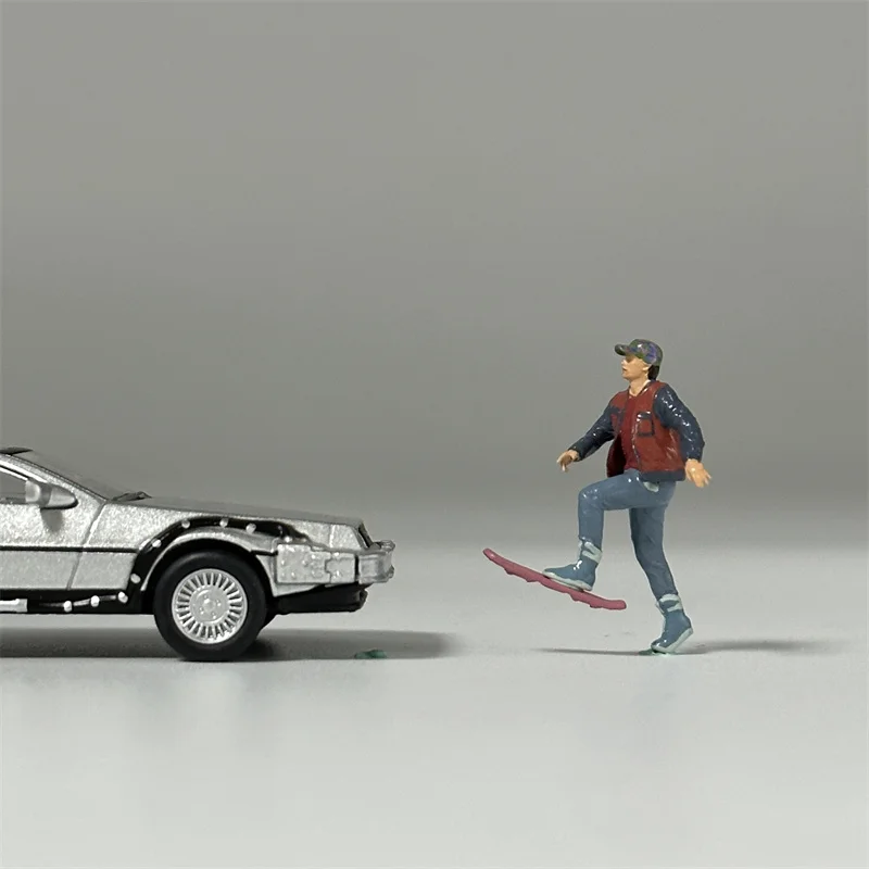 クラシック 1/64 スケール樹脂モデルバック・トゥ・ザ・フューチャー