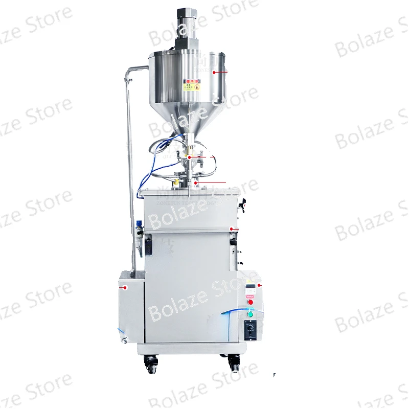 

Semi-automatic Vertical Water Circulation Heating Stirring Filling Aromatherapy Wax Vaseline Machine