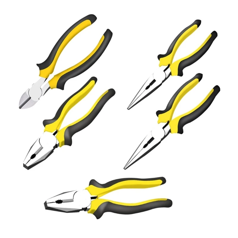 K1KA Обжимные клещи для резки проволоки 6/8 дюймов для установки цепей Домашний ремонт DIY