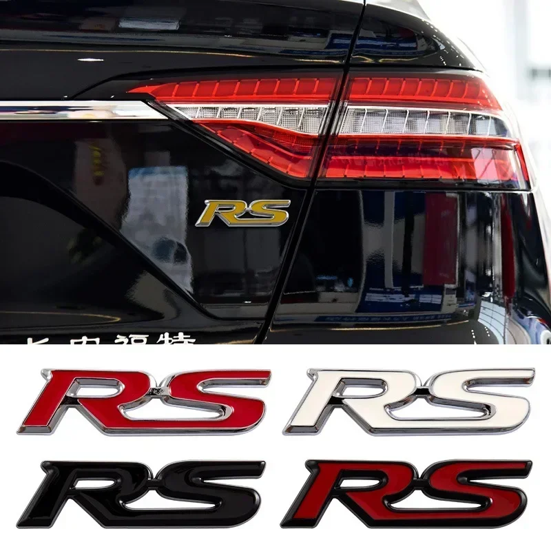 FIT Jazz Civic HRV Jade 프론트 그릴 엠블럼 자동차 액세서리 용 3D 금속 리어 펜더 트렁크 배지 스티커