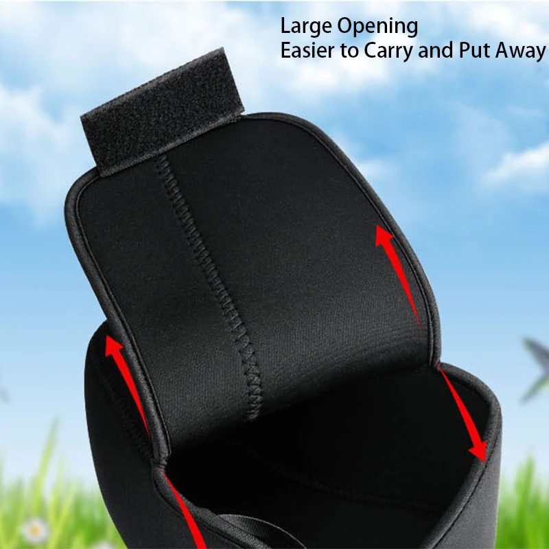 Camera inner bag protective sleeve, neoprene material lined with polyester fabric, breathable shockproof splash waterproof