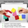 6pcs/12pcs, Mini Dry Erase Board Eraser, Magnetic Whiteboard Eraser Eva Board Eraser, Kids And Teacher Supplies, Home And Office 4