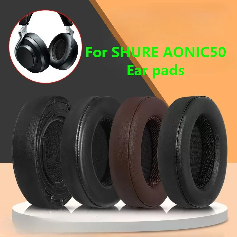 Shure aonic50ヘッドフォン用のオリジナルイヤーパッド、交換用イヤー