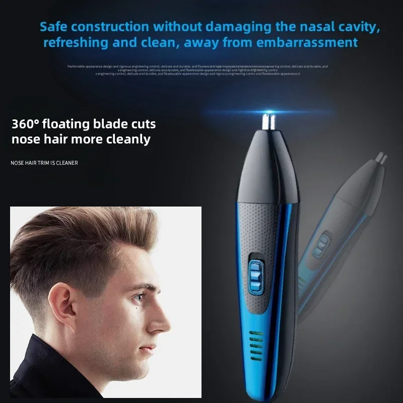 DALING DL-9006 multifunctional 3-in-1 electric shaver, rechargeable electric sideburns and nose hair trimmer 4