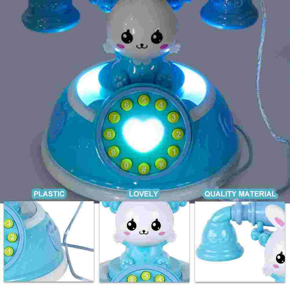 Simulated Telephone Small Toy Toys for Kids Child Cartoon Plastic Shape Plaything