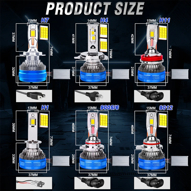 HIGH POWER LED HEADLIGHTS 6