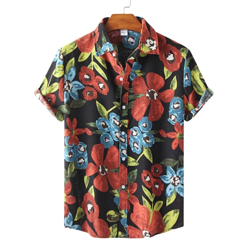 Повседневные Гавайские хлопковые