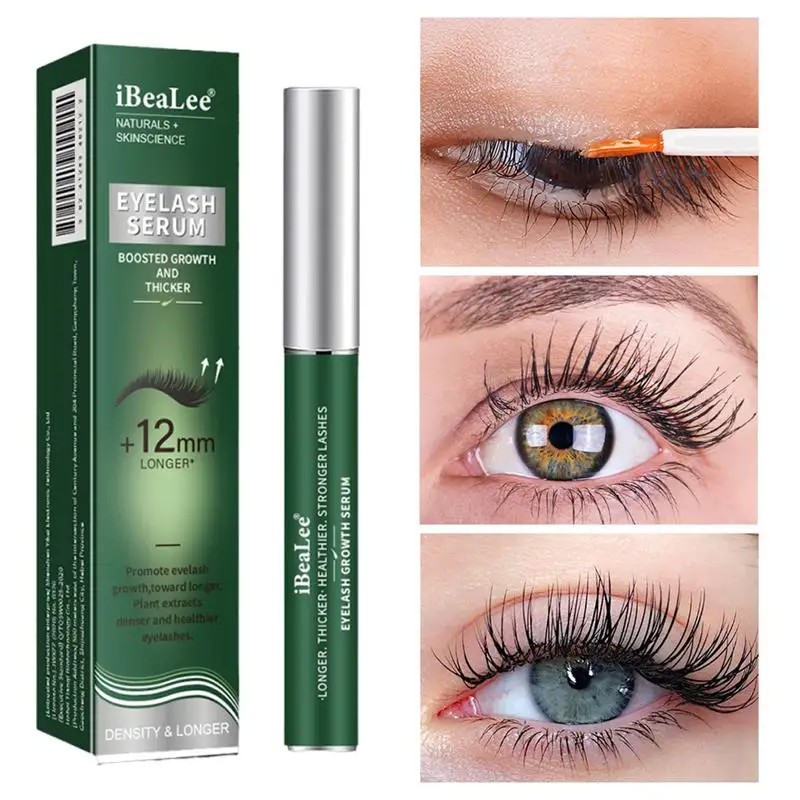Fast Eyelash Growth Serum Natural Eyelashes Enhancer Longer Thicker Eyebrows Lift Essence Fuller Lashes Eye Care Korean Cosmetic