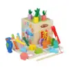 Montessori Educational Toy Set with Carrot Harvest Shape Sorting Activity Educational Learning Toys for Kids 1 Year Old Toddlers 5
