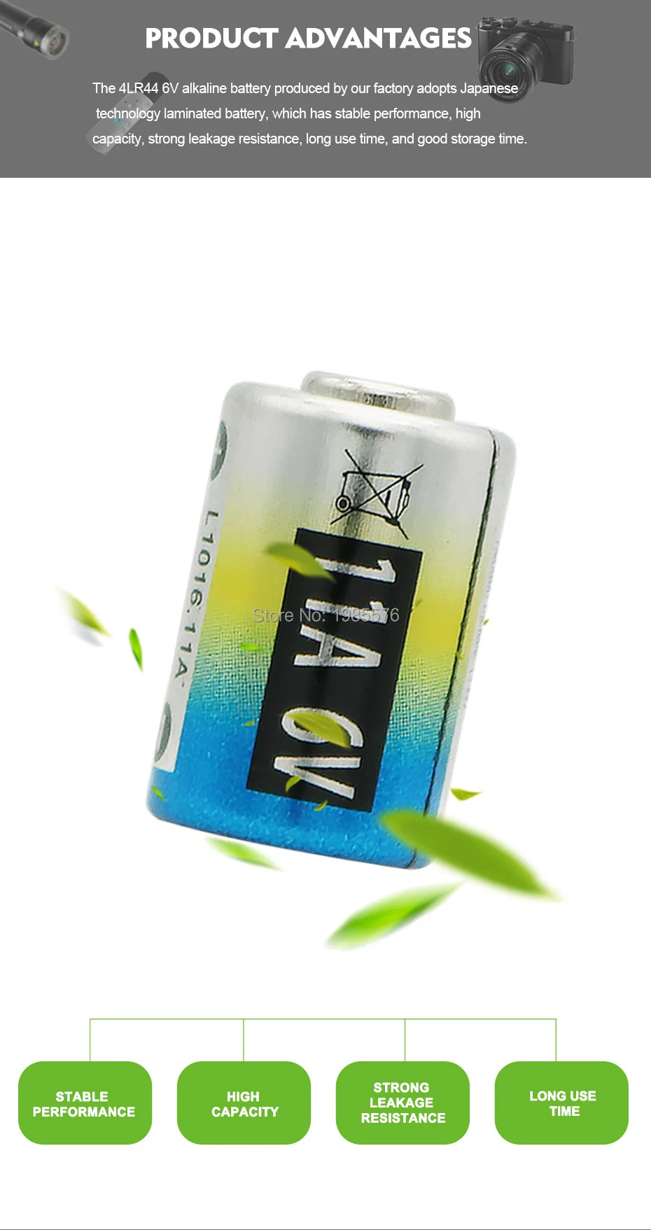 6V 11A L1016 MN11 alkaline dry batteries 1pcs E11A A11 WE11 CX21A for Keyfob Remote Alarms alkaline battery disposable battery