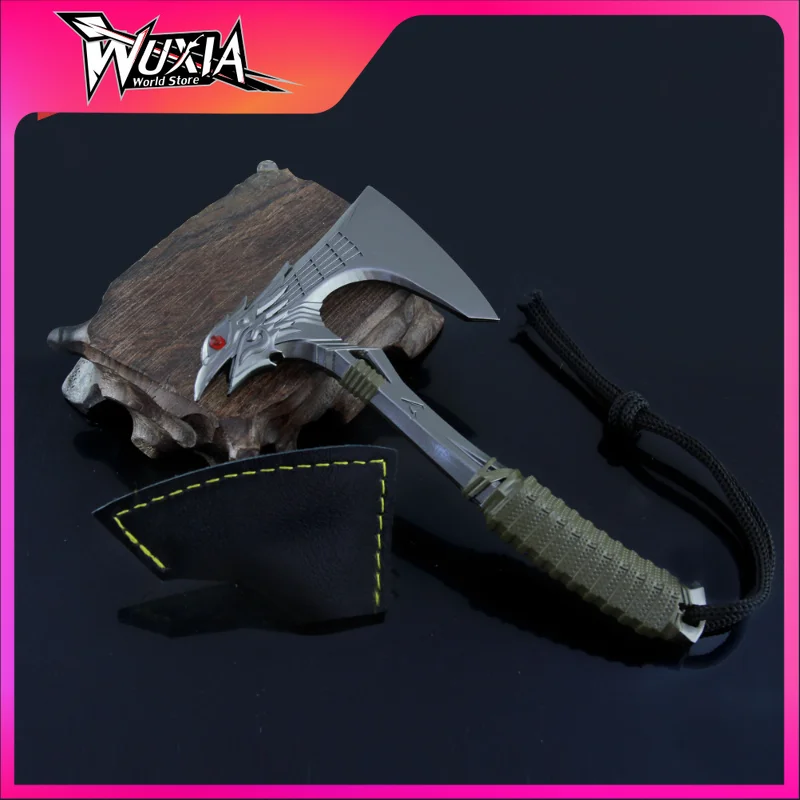 

Apex Legends Anime Bloodhound Heirloom 15cm Raven Bite Game Peripheral Model Axe Weapon Model Keychain for Boys Gifts Toys