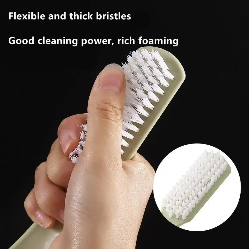 Soft-bristled Shoe Brush Multifunctional Cleaning Brush Clothes Shoe Clothing Board Shoe Cleaner Kitchen Bathroom Cleaning Tool 5