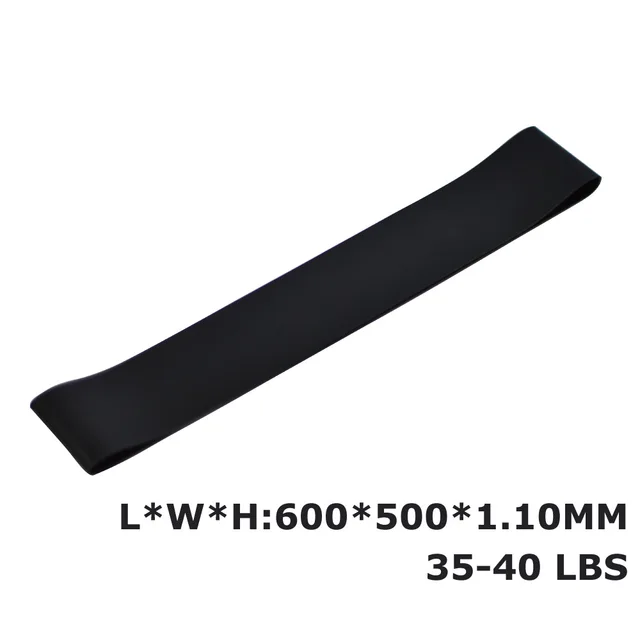 5 Levels Resistance Bands Set - Unisex Latex Elastic Loop Bands for Squat, Hip Training & Stretching 5