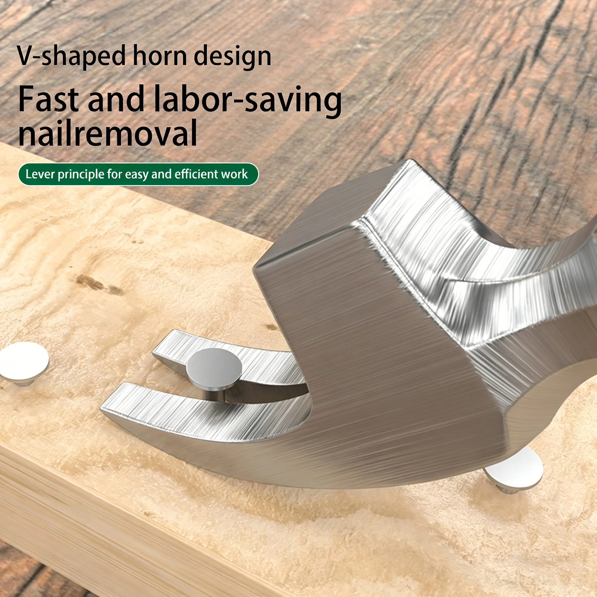 Compact High Carbon Steel Hammer with Solid Wood Handle - Small Manual Hardware Tool