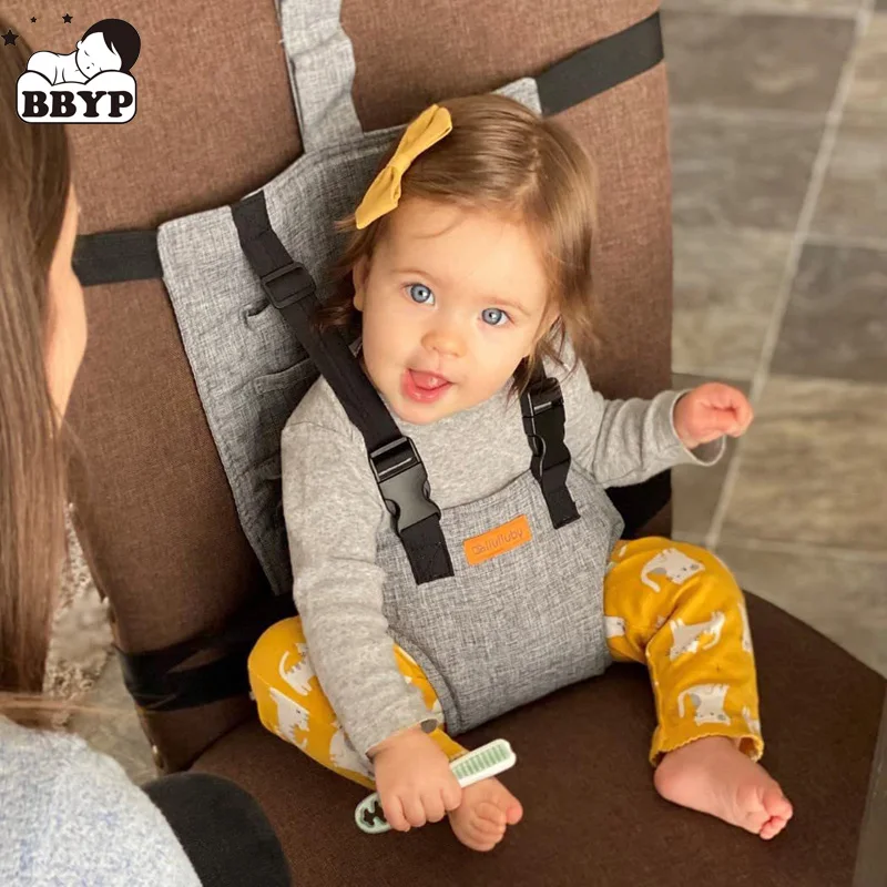 

Детский ремень безопасности, регулируемый портативный ремень безопасности для спинки детского кресла, можно стирать