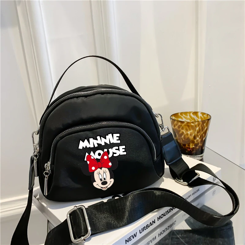 Disney Mickey Mouse Women Crossbody Bags Zipper Mobile Phone