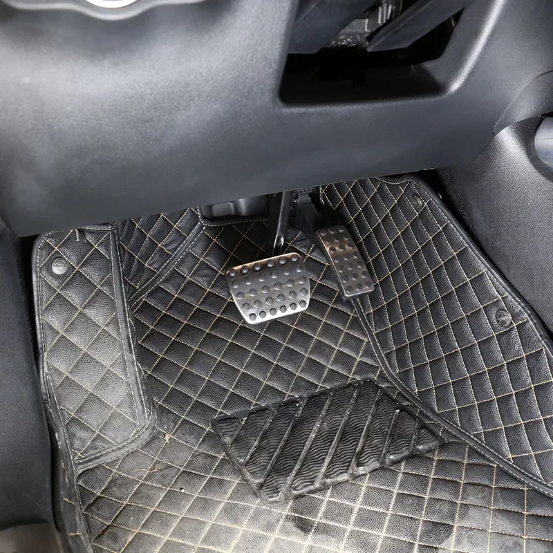 For Mercedes Benz A B Class GLB W177 W247 X247-Stainless Steel Silver Car Gas Fuel Brake Pedal car accessories car pedals