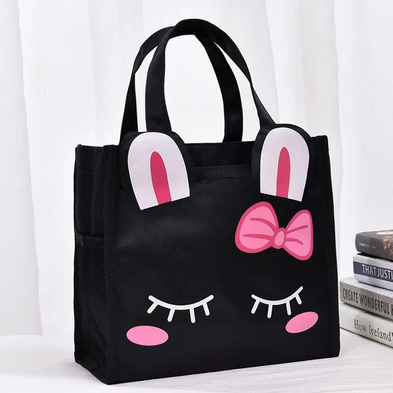 Cartoon-förmige Schüler-Lunchbox-Tasche - wasserdichte Lunchbox-Tasche - tragbare Oxford-Stoff-Handtasche - Aufbewahrungstasche – Detail 13