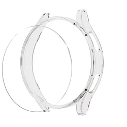 Premium All-Around PC Screen Protector & Case for Samsung Galaxy Watches (Clear)