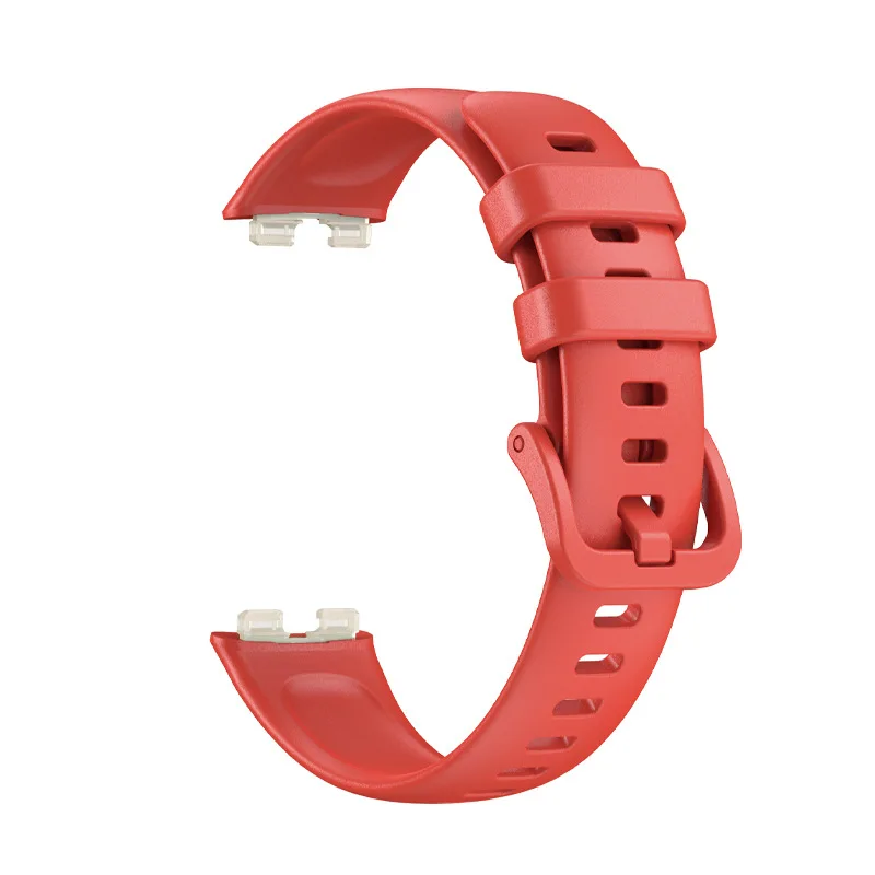 Silicone Strap For Huawei Band 8 Sport Adjustable Smartwatch Replacement Wristband Bracelet For Huawei Band 8 Accessories