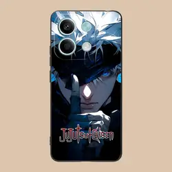 Colorful Satoru Gojo Phone Case - Jujutsu Kaisen - inspired Design - Xiaomi 14 (Black01)