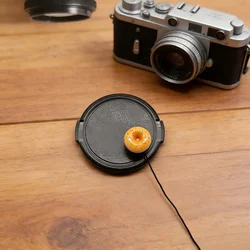 DIY Cute Camera Lens Cap Keeper Anti - Lost Leash Cord (E)