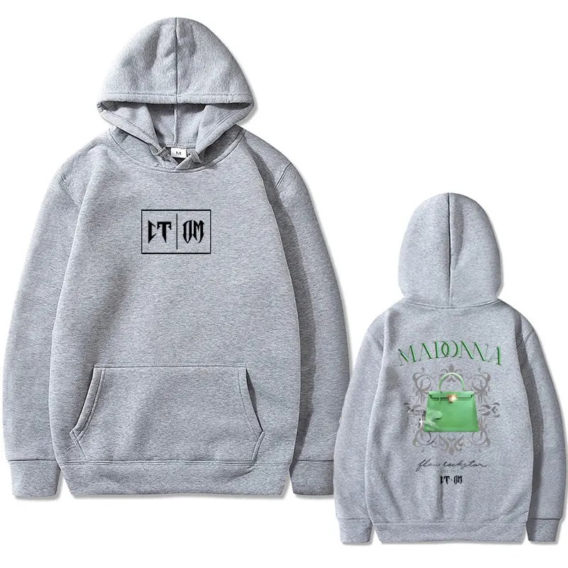 Singer Natanael Cano Madonna Double Sided Print Hoodie Men Women Fashion Vintage  Hooded Tracksuit Unisex Hip Hop Style Hoodies