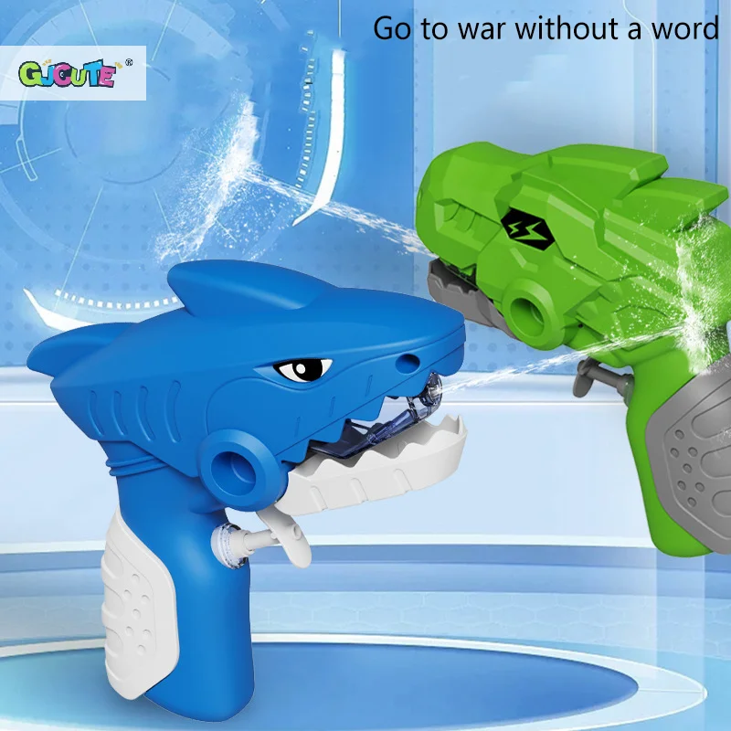 Summer Shark Outdoor Parent-Child Game Interactive Toy Mini Water Spray Toy For Boys And Girls To Have Water Fights
