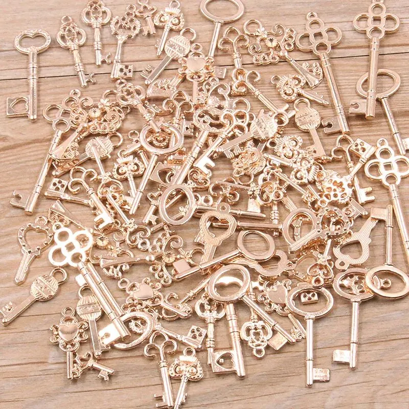 50g/pack Key Charms Pendant for Jewelry Making Supplies,key charms pendant,jewelry making supplies
