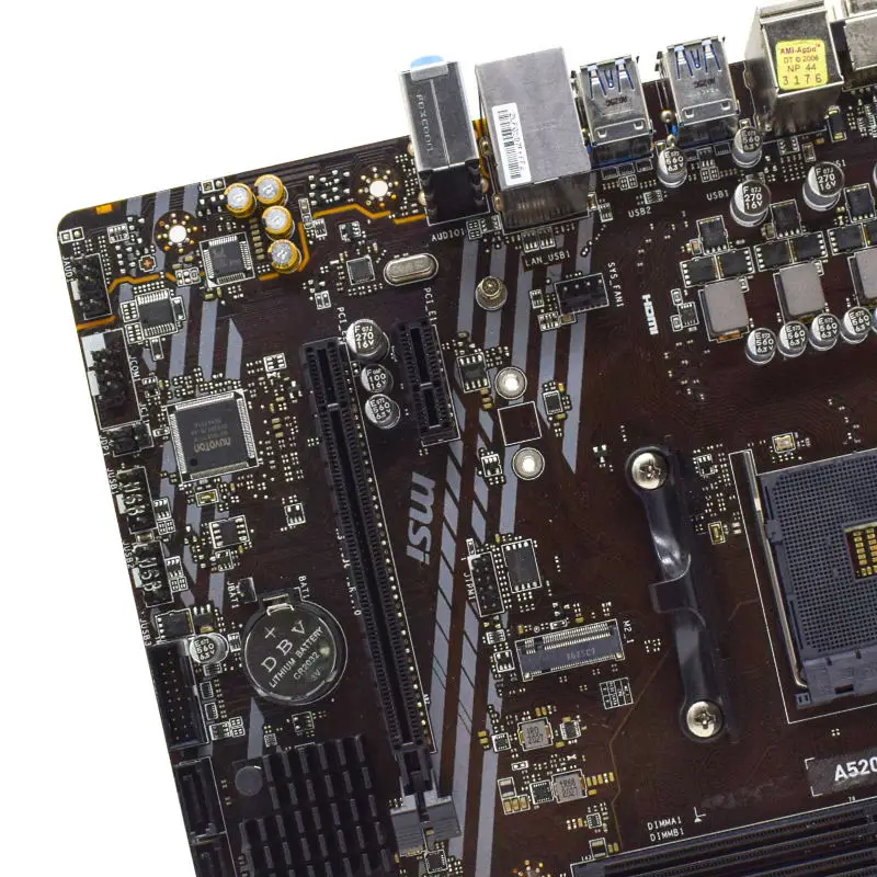 AM4 Motherboard For RYZEN 5 5500 cpu MSI A520M-A PRO Motherboard AMD A520 DDR4 64GB PCI-E 3.0 USB3.2 HDMI M.2 DVI Micro ATX 5 S216b23f42a15407a9ac88708969186dfv