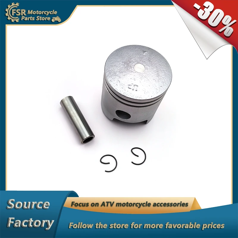 56mm Piston Set Fits Outboard Engine Yamaha 761-7982M 7982T 39-15320T & Mercury Mariner 9.9HP 15HP Boat Motor & Sierra 18-4135