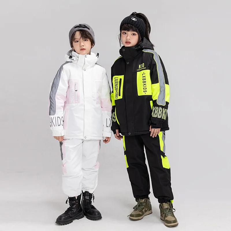 Children Ski Suits Winter Clothing Kids Ski Set Outdoor Snowboard