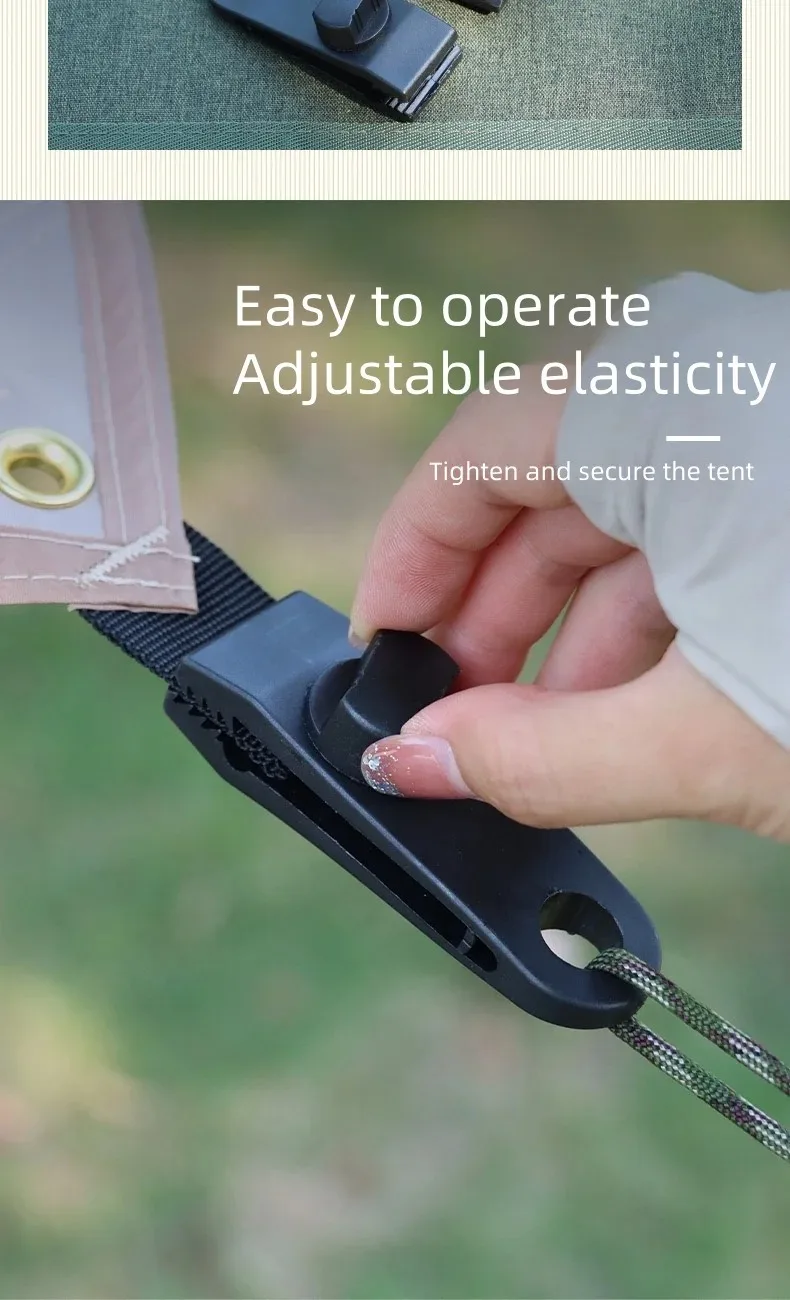 Outdoor Tent Clips Camping Tarpaulin Clamps