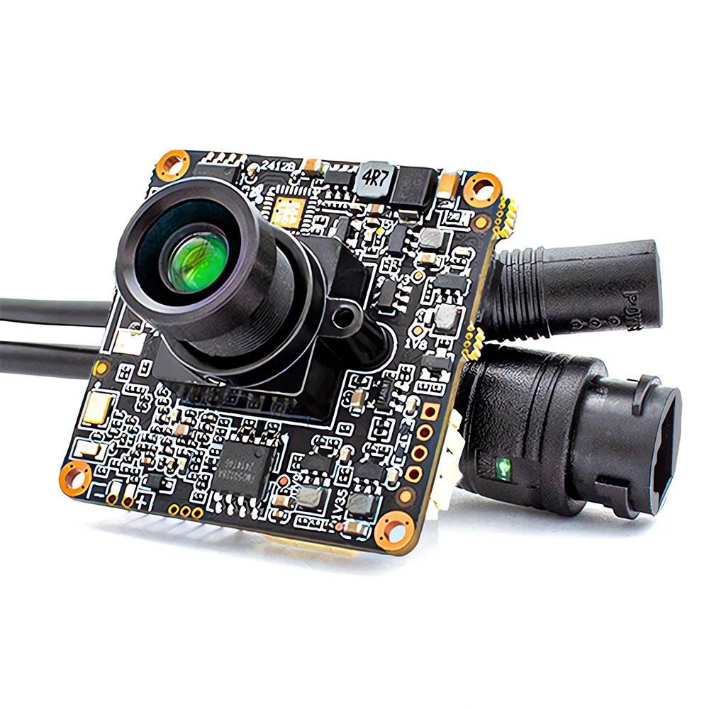 Full HD 1080P IMX307 CMOS 2MP 60FPS POE IP Camera Module With No Distortion Lens