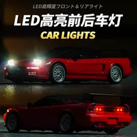 JDM Style 1/18 Acura NSX RC with Pop-Up Lights 2.4GHz Drift Car LED Lights High-Detail RC Model for Collectors Car Enthusiasts 2