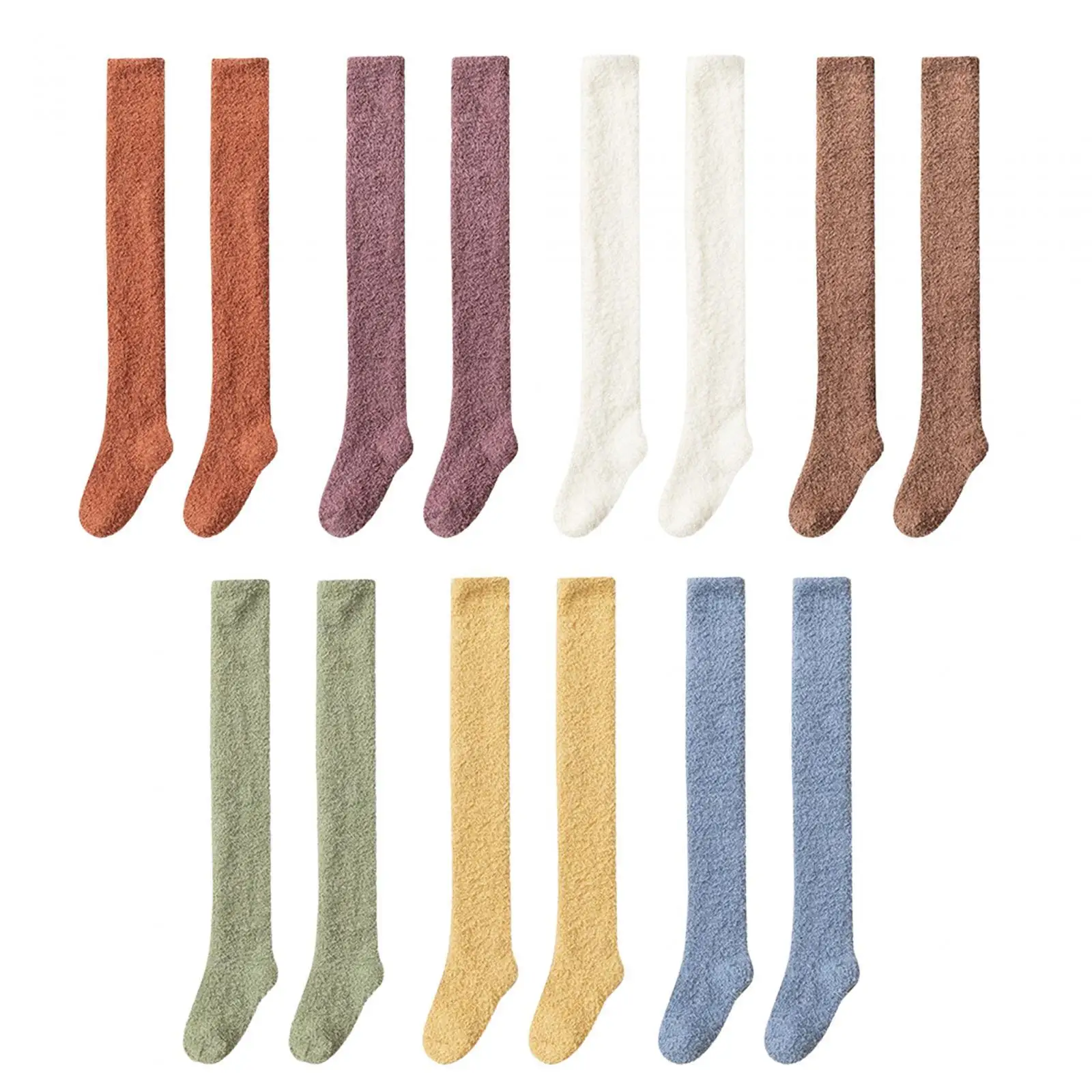 

Thigh High Socks Women Leg Warmers Warm Boot Stockings Home Cosplay Accessories Boot Socks Stocking Costume Foot Wrap Stockings